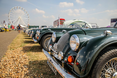 Morgan Owners Club Silverstone Classic 2018