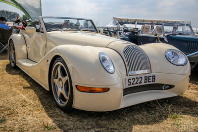 2002 Morgan Aero 8 Roadster S222BEB fitted with a 4.4 litre BMW engine.  Silverstone Classic 2018