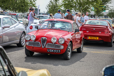 1962 Alfa Romeo Giulia Coupe USK523 Silverstone Classic 2018
