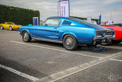 1967 Ford Mustang Fastback 6.4 litre V8 MOCGB Silverstone Classic 2018