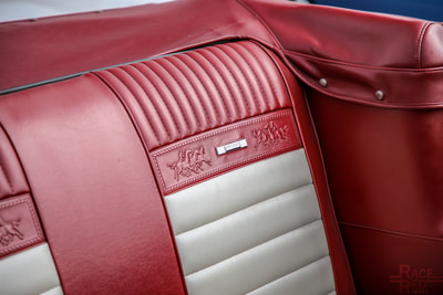 Ford Mustang interior detail Silverstone Classic 2018