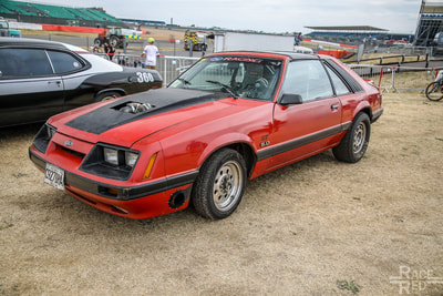 C927BHA Ford Mustang 5.0l  1986 Silverstone Classic 2018