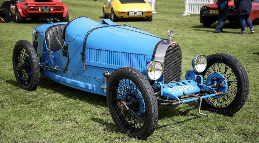 Motoring at the Manor Bugatti Type 57 Prototype